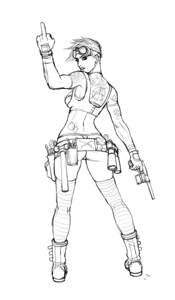 Panzer Frau